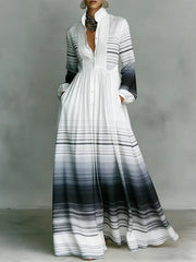 Women's Gradient Art Elegant Romantic Casual Vacation Maxi Dress