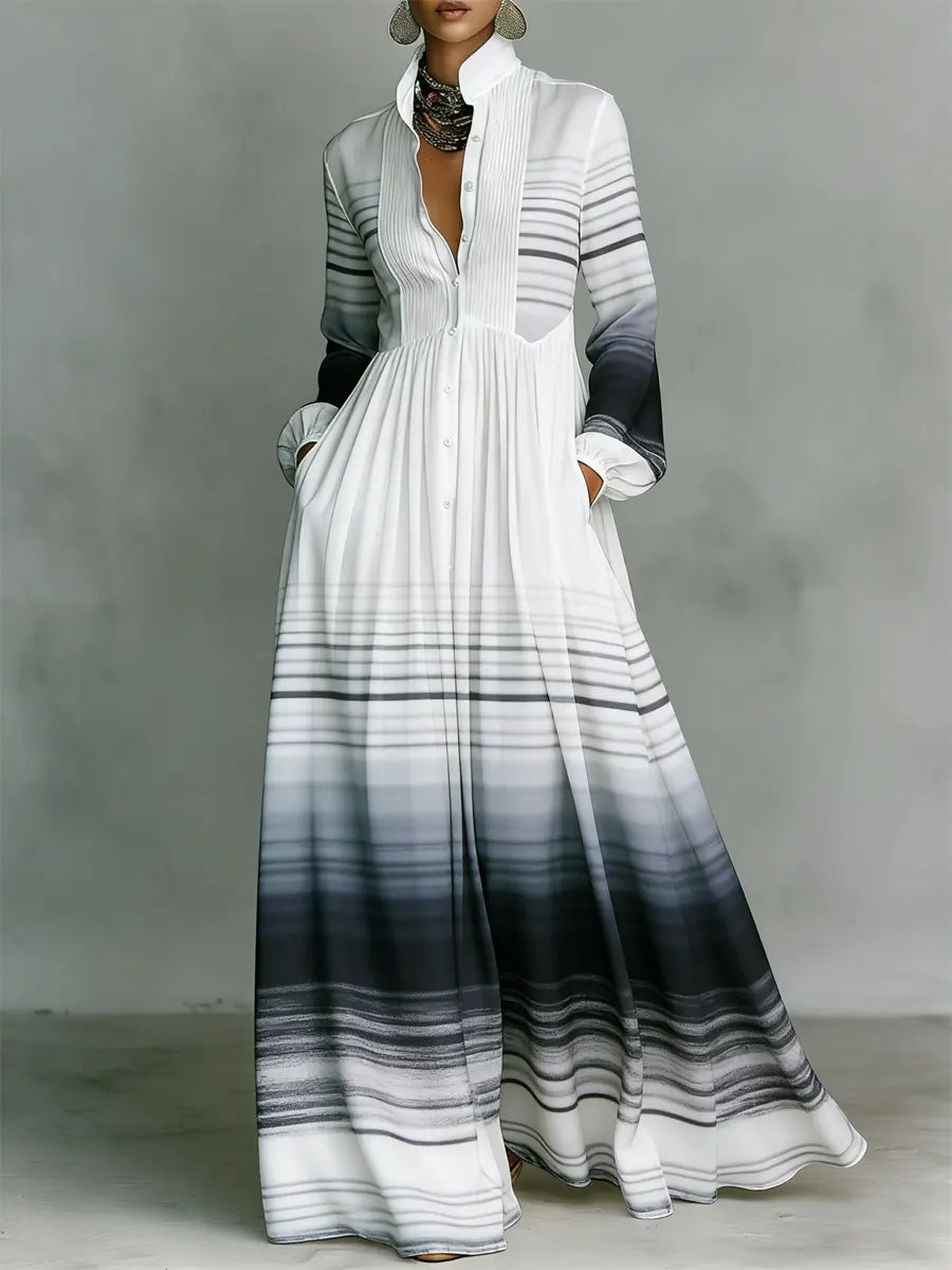 Women's Gradient Art Elegant Romantic Casual Vacation Maxi Dress