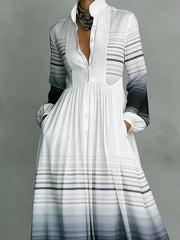 Women's Gradient Art Elegant Romantic Casual Vacation Maxi Dress